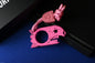 NEW Notorious EDC Baby Bomb - Hi Vis Pink / Splatter w/ Wkrmn Bead