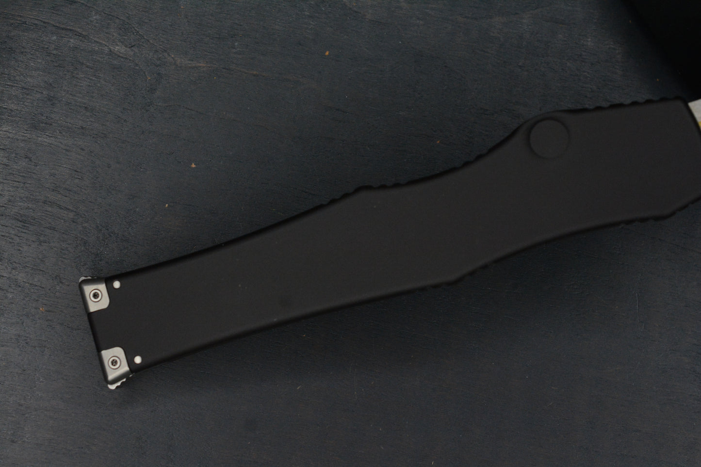 RARE Microtech HALO VI Black/ Black S/E 03/2018 SN 453