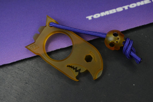 NEW Notorious EDC Baby Bomb - Ultem w/ Ultem Bead