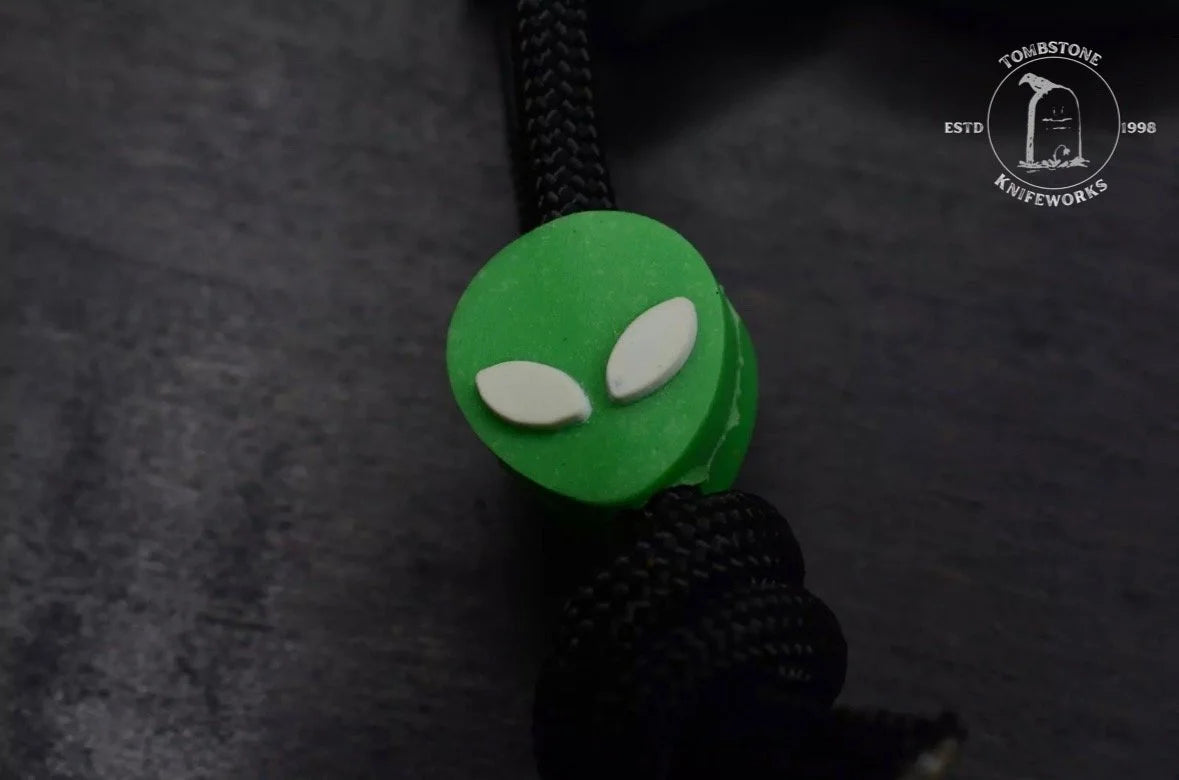 Urban EDC EMP x Griff “Kenny” Custom Ti Keychain/ Bottle Opener w/ Alien Bead