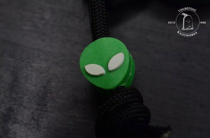 Urban EDC EMP x Griff “Kenny” Custom Ti Keychain/ Bottle Opener w/ Alien Bead