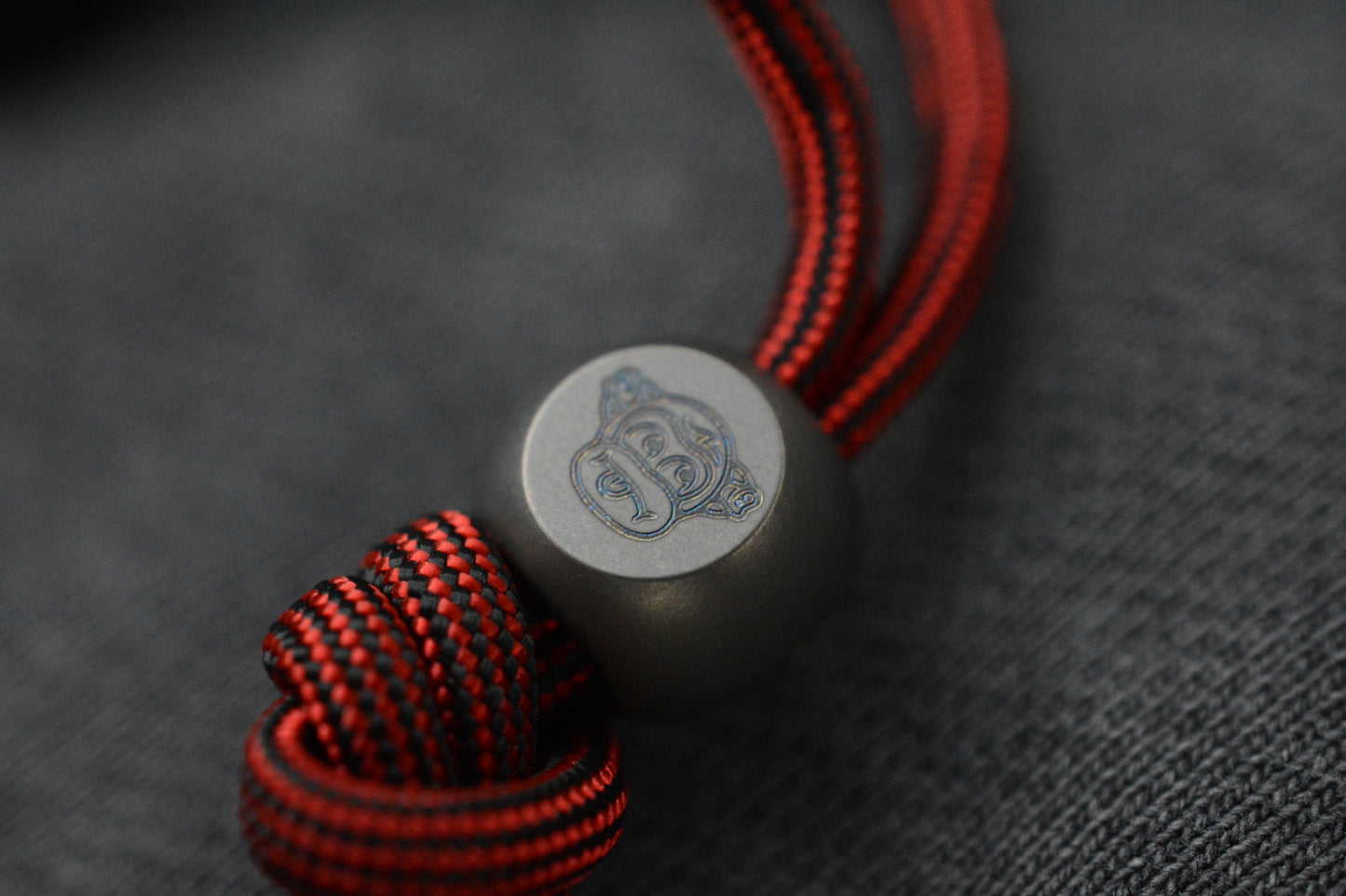 RARE Bawidamann x Monkey Edge 1918 Brass Black Cerakote 2FK w / Monkey Bead