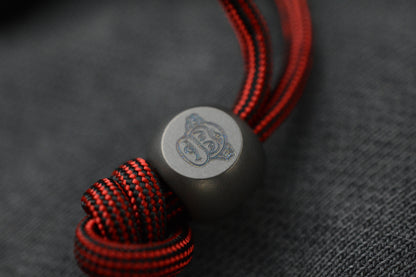 RARE Bawidamann x Monkey Edge 1918 Brass Black Cerakote 2FK w / Monkey Bead