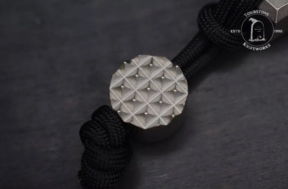 Viking EDC x Urban EDC Supply Magaladon Aged Ti w/ Zirc Button & JRW Style Bead