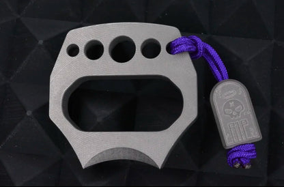 RARE EOS “Wailer” LE Textured Stainless Discontinued w/ Ti Tombstone Bead