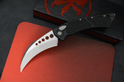 NEW Microtech Hawk Auto 4” Apocalyptic / Black Aluminum
