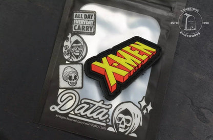 NEW Data Crew X-Men 1.5” Ranger Eye Patch Full Color Yellow/ Red
