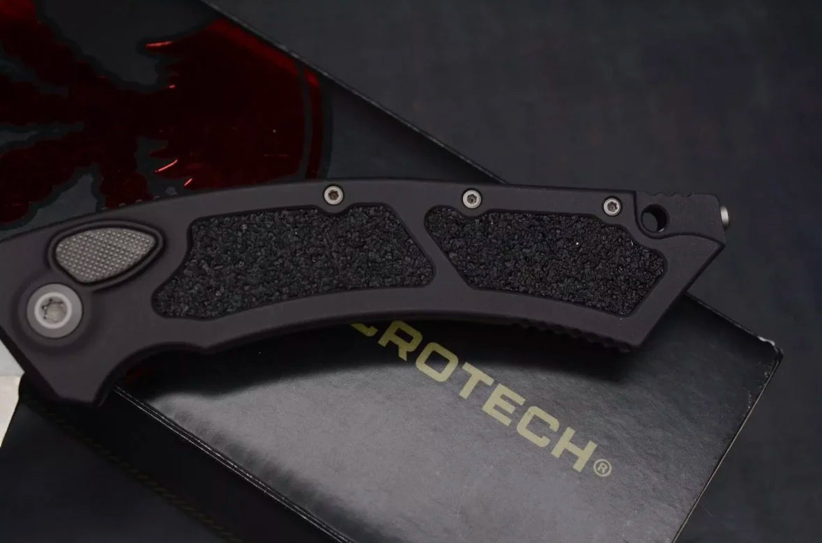 Microtech Hawk Auto Stonewashed Proof Run S/N 283