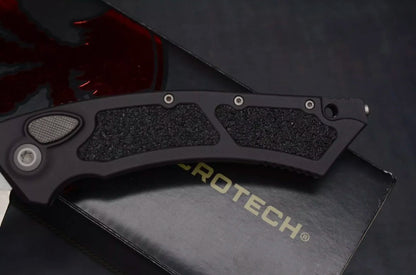 Microtech Hawk Auto Stonewashed Proof Run S/N 283