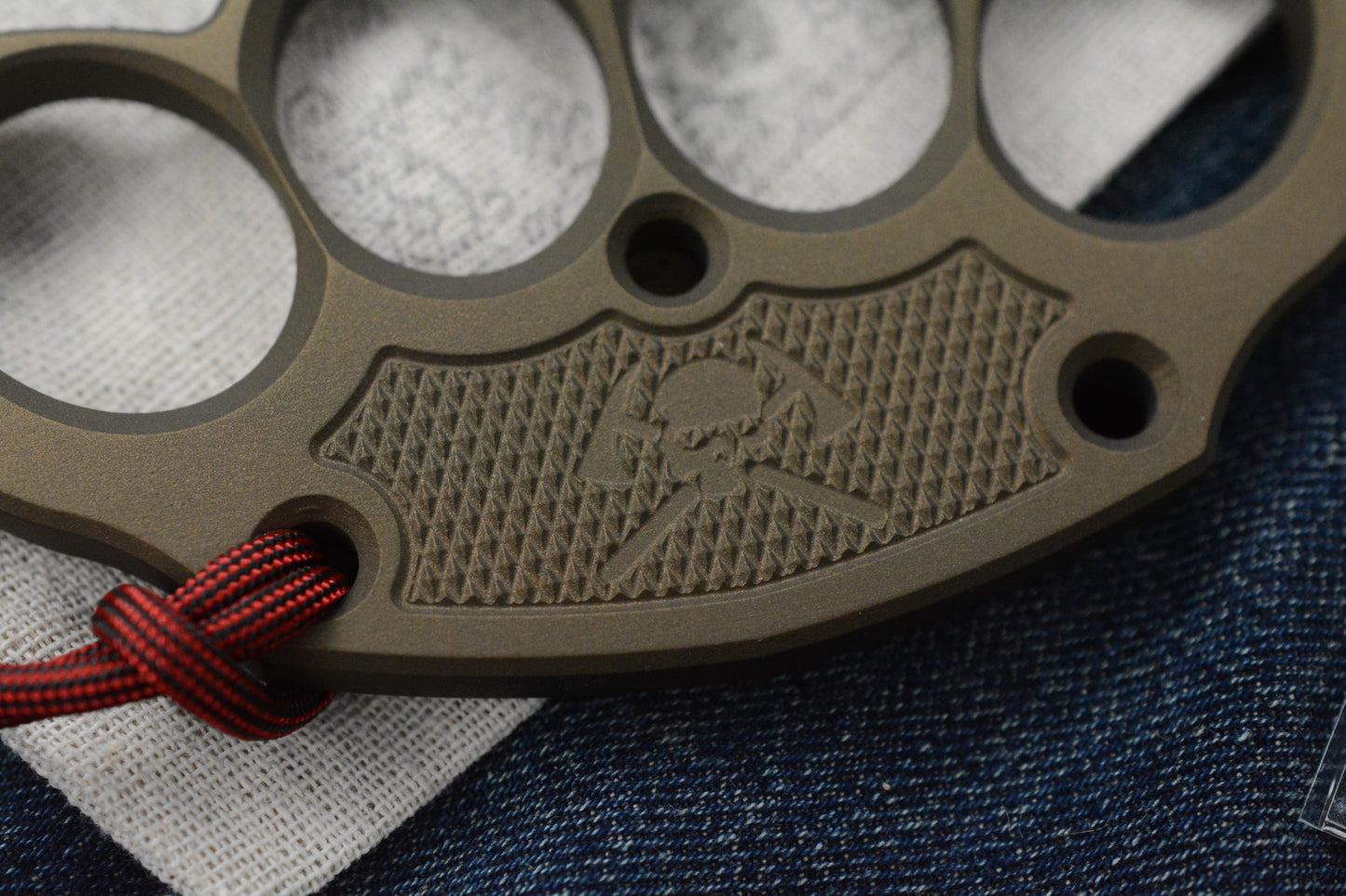 NEW Monkey Edge x RMJ TRK Aluminum Ano Version 4FK Paperweight & Tri Side Monkey Bead