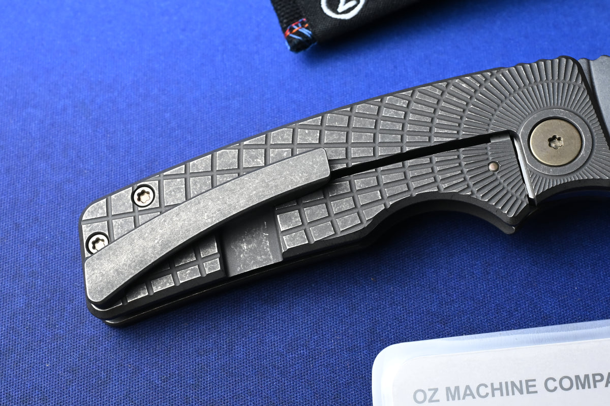 NEW Oz MachineCo Roosevelt - Radial Frag Scales MagnaCut / Bronze Ano Accents