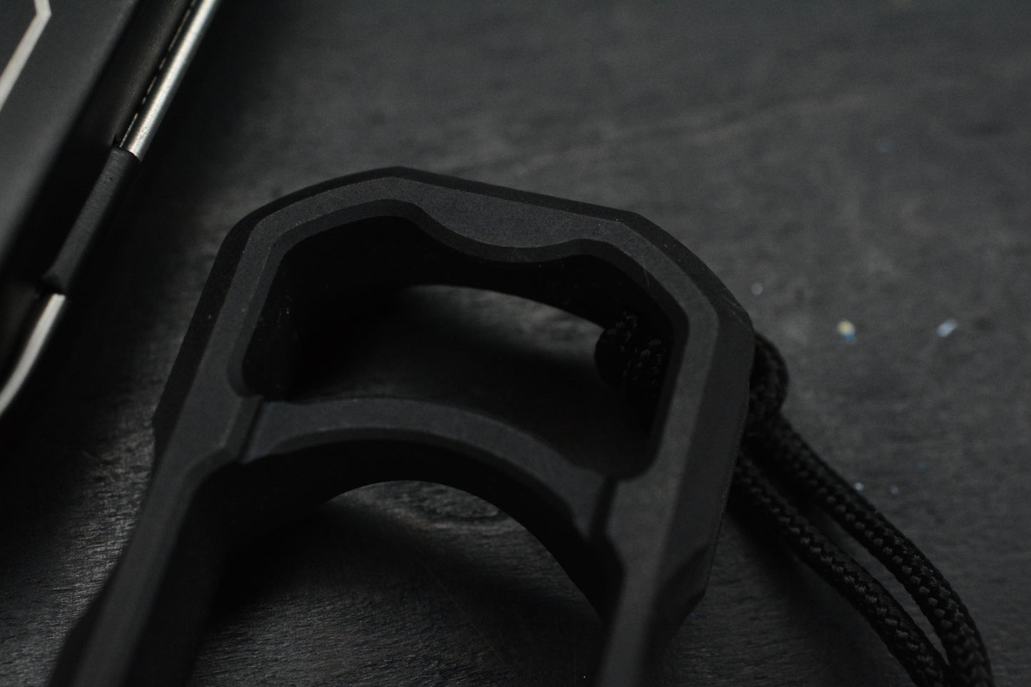 NEW Griffin Combat Renegade SFK - Blackened Titanium w/ Bead