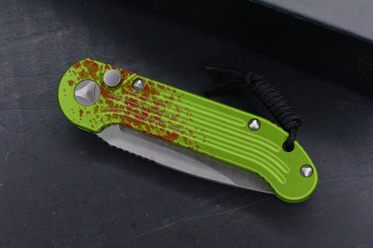 RARE Microtech LUDT Zombie Tech Special Edition LOW SN 005