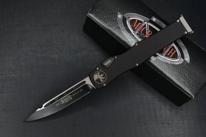RARE Microtech HALO VI Black/ Black S/E 03/2018 SN 453