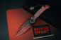 RARE Microtech LUDT III Drop Point - Deadpool Limited Edition w/ Grenade Bead & Patch