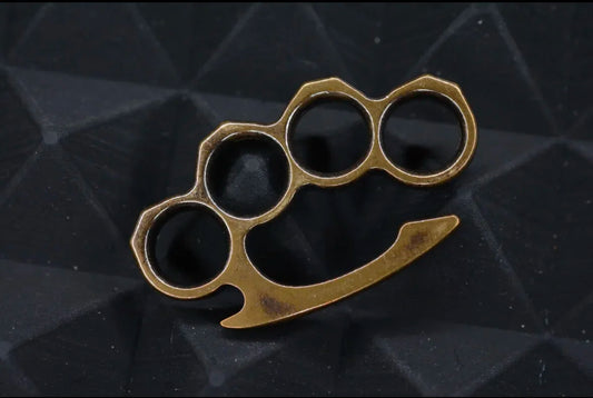 New Urban EDC Supply x Audacious Concepts Solid Bronze Mini Knuck Clip