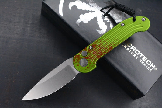 RARE Microtech LUDT Zombie Tech Special Edition LOW SN 005