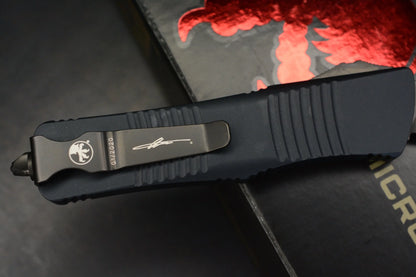 Microtech Troodon Hellhound Blade Blacked Out 01/2020