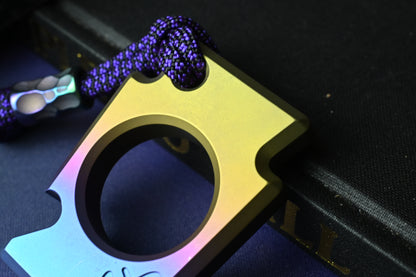 NEW OEGEDC Keystone Gradient Cerakote SFK Bottle Opener w/ Rocked Bead