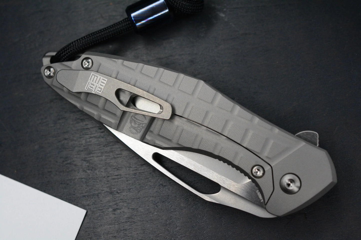 RARE Koenig x Monkey Edge Mini Arius 2 Tone Blasted MEFP Frag Pattern w/ Patches