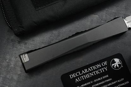 NEW Microtech Nemesis IV - Marfione Select Single Action OTF 4.4” M390MK D/E