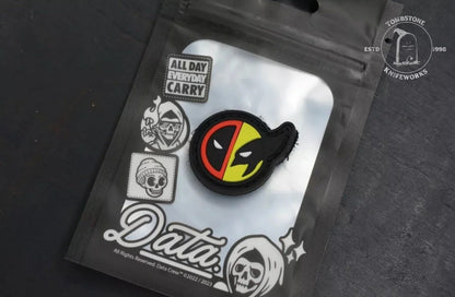 NEW Data Crew Deadpool Vs Wolverine Ranger Eye Patch Full Color 1.25” Marvel