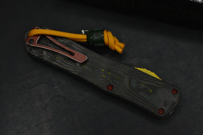 NEW Heretic Manticore X Bounty Hunter OTF - Black Magnacut T/E SN 248 w/ Boba Fett Bead