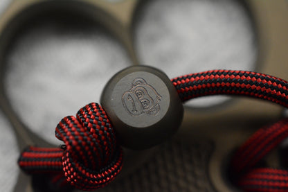 NEW Monkey Edge x RMJ TRK Aluminum Ano Version 4FK Paperweight & Tri Side Monkey Bead
