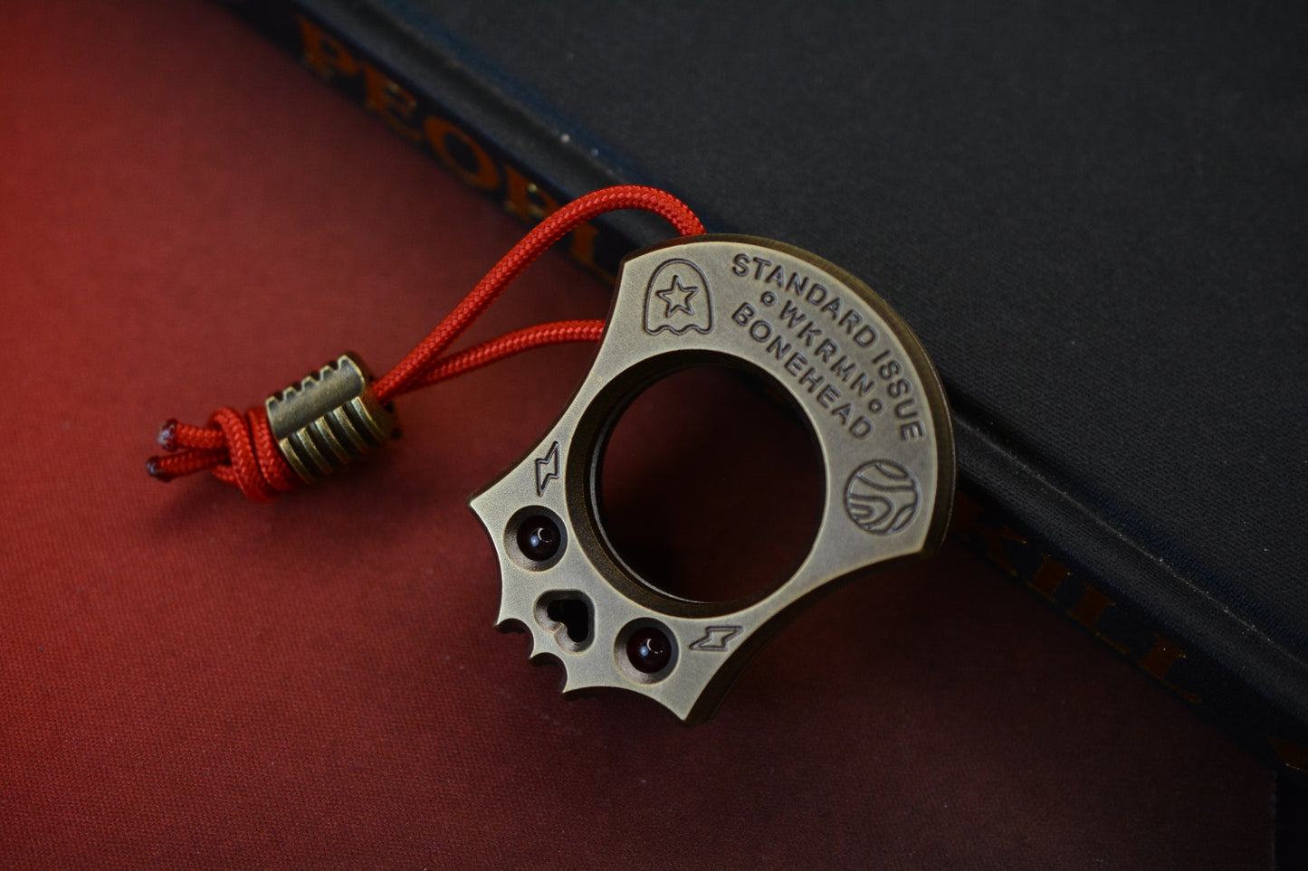 NEW Wkrmn Designs Brass Bonehead - “Independence” America 250 Edition w/ Radiator Bead