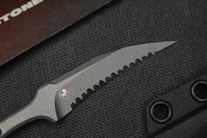 NEW Microtech Bee Push Dagger - Bronze Ano 440C / Apocalyptic Ti