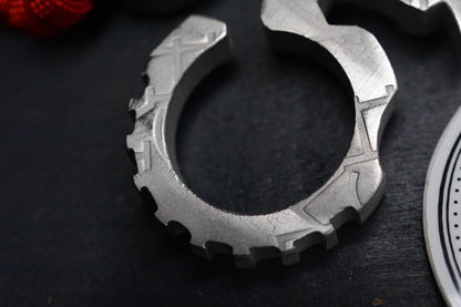 NEW Koch Culprit OG Bottle Opener 1/4” Titanium w/ Ti F**k Face Bead