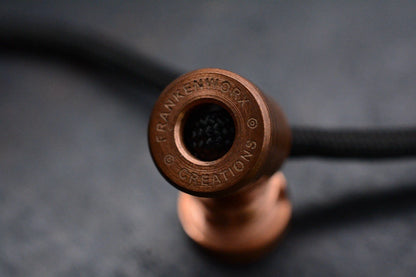 RARE Frankenworx Spool Tumbled Copper 2 Piece Bead SOLD OUT Re Playge JRW