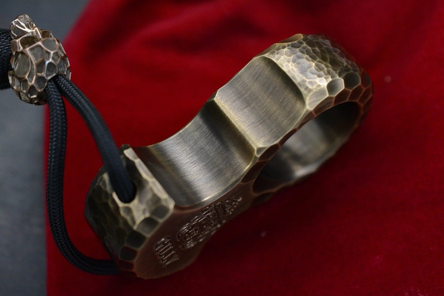 NEW GILLY Customs Rock Finish 5/8” Chapo w/ Royal Goblin Bead Re JRW Playge