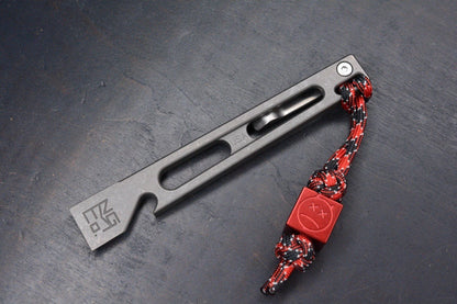 NEW Nice Guy Machine Co Side Piece Ti Pry w/ TKW Frankart Bead NGMCo