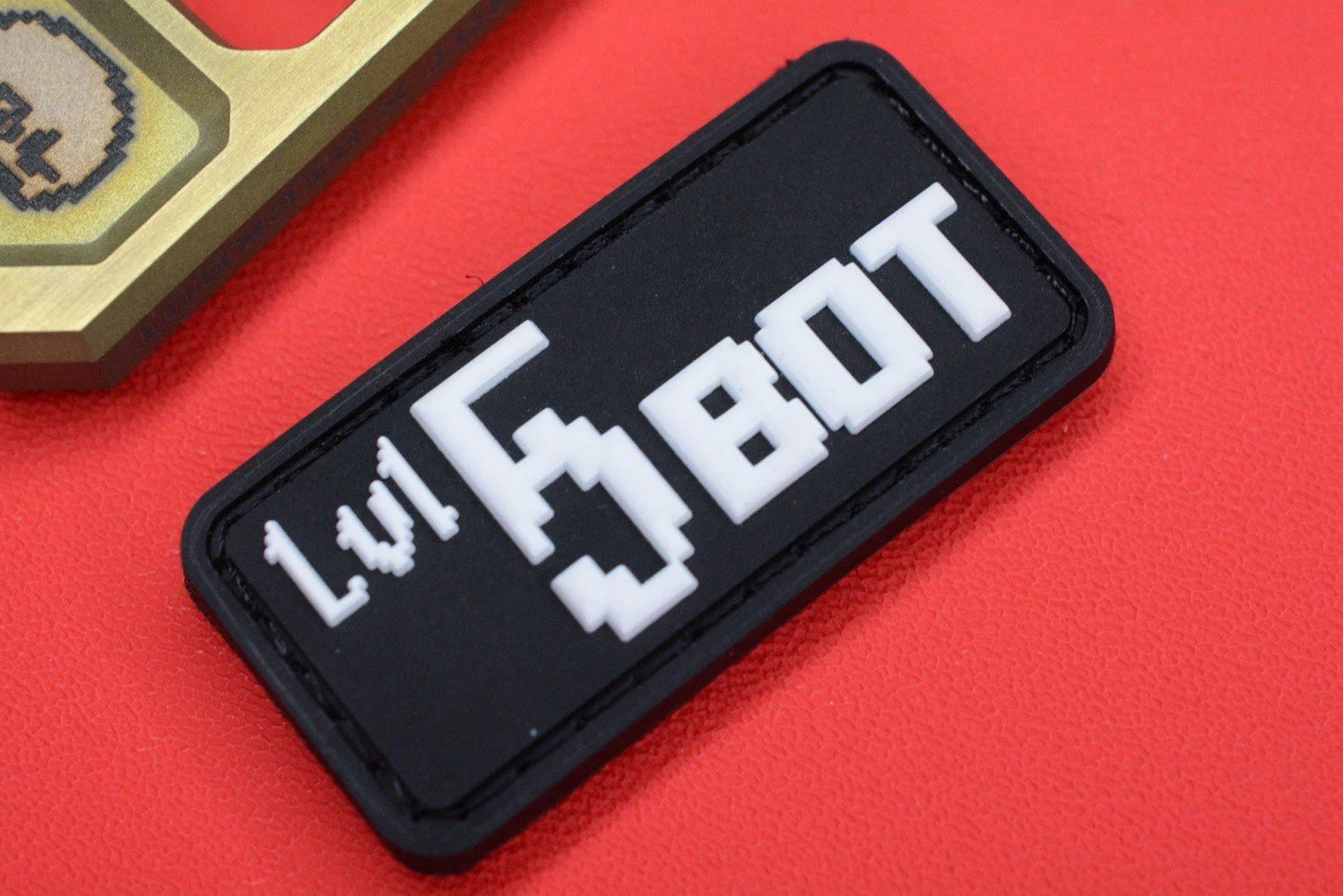 RARE+ MAT B0T EDC x RICK B0T B-Bot Brass B/O w/ Patch Z&C Micarta Bead Re Playge