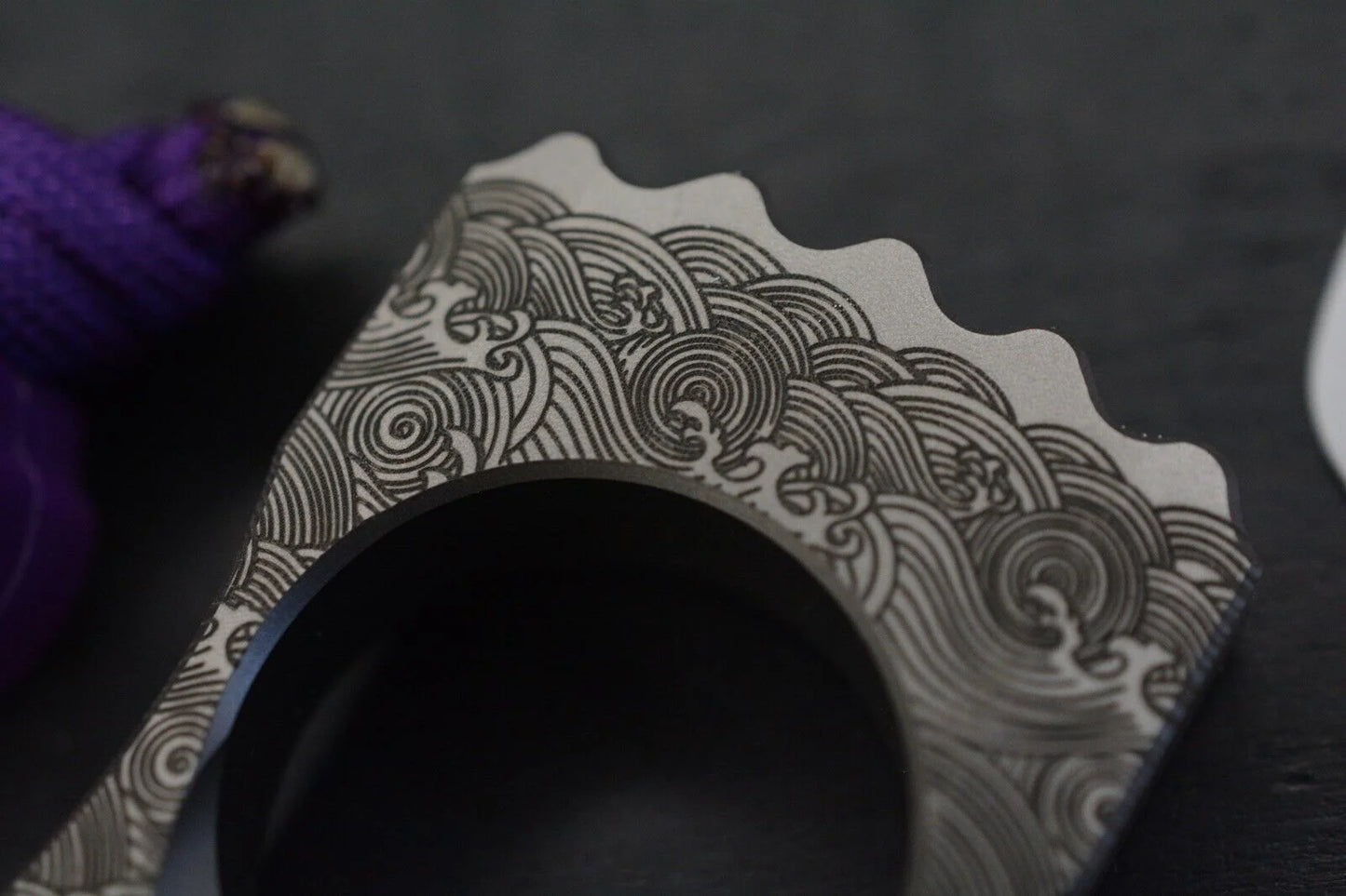NEW PROMETHEUS DESIGN WERX SPD TI-DRIVER W/ WKRMN SKULL PURPLE