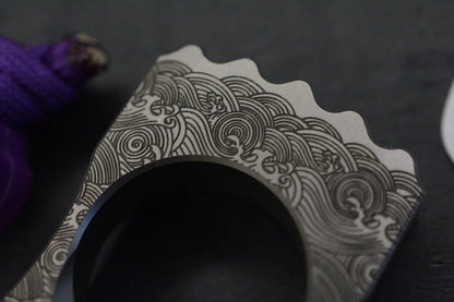 NEW PROMETHEUS DESIGN WERX SPD TI-DRIVER W/ WKRMN SKULL PURPLE
