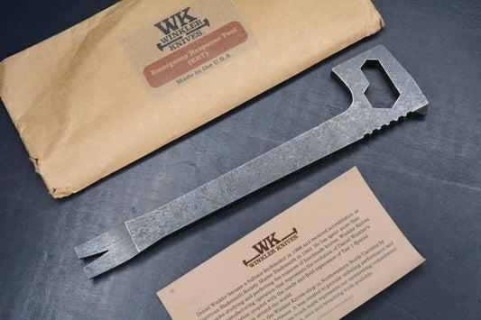 RARE Winkler Knives AF-ERT Air Force Emergency Response Tool 80CRV2 Pry Bar