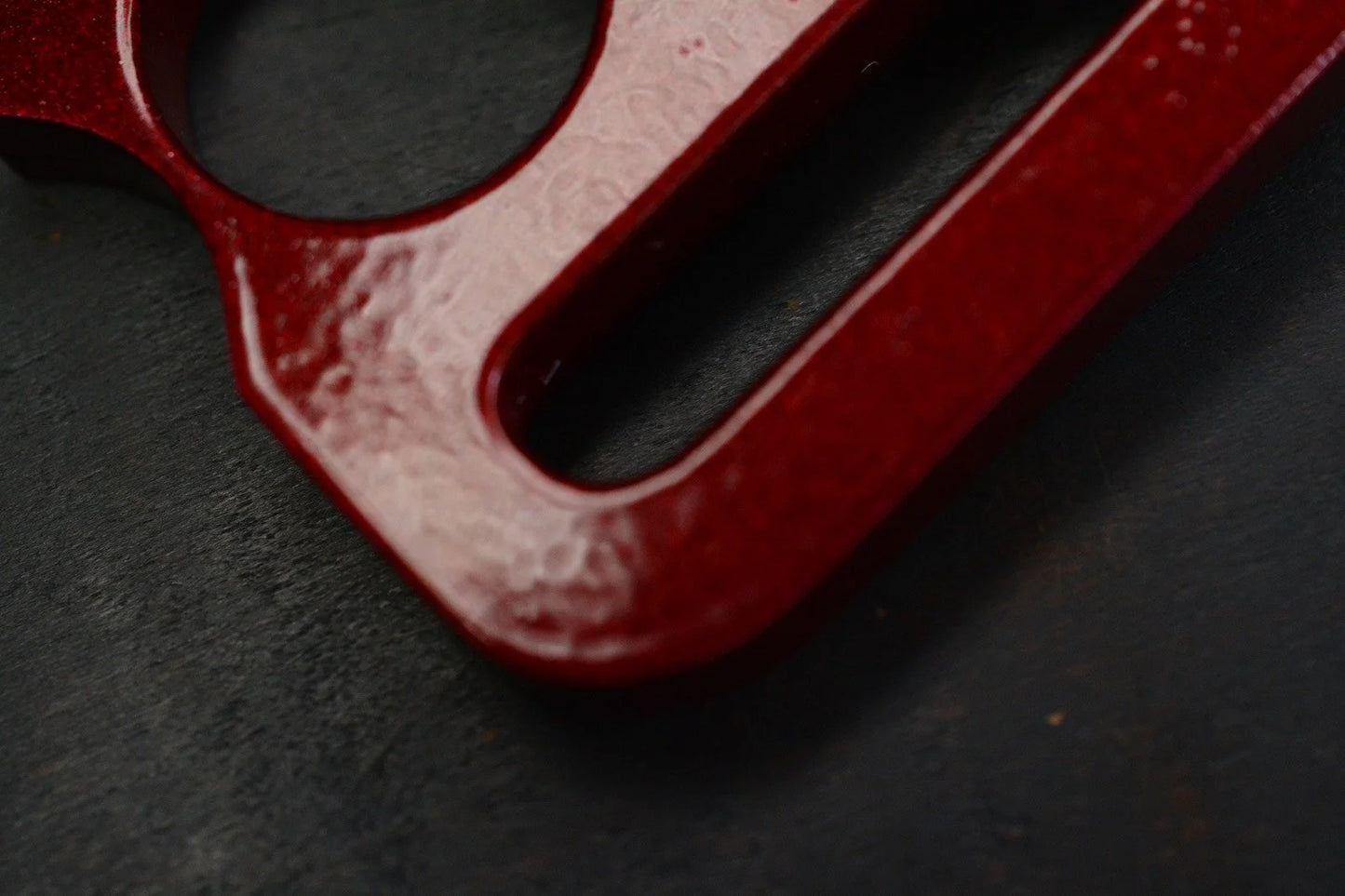 NEW Crimson Tactical Double Paper Weight Deep Red w/ Wkrmn Red Ghost