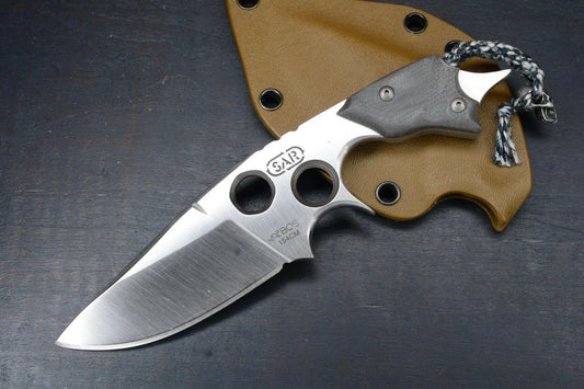 RARE Custom SAR Hornet 3” Fixie Tip of Spear Lethality w/Skull Bead Re Microtech