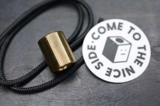 RARE Nice Guy Machine Co x Tactile Turn BnoT Machined Silicone Bronze Bead