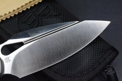 NEW Monterey Bay Knives Sabretooth Frag Pattern Ti Handle / S90V Blade