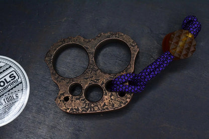 NEW Koch Stamped Culprit X COPPER Tattoo w/ Ultem TKW Curator Bead