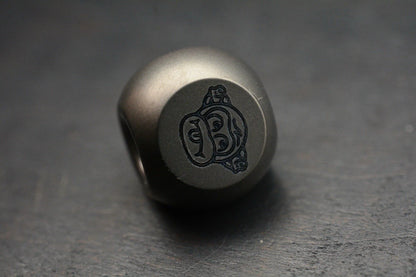 NEW Audacious Concepts “Three Wise Monkeys” Ti Bead Blast Bead