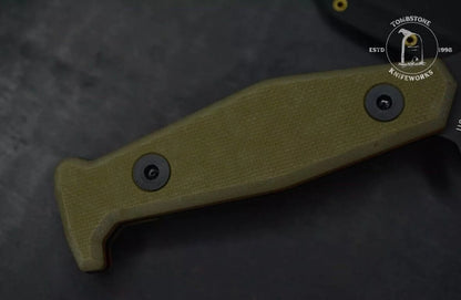New FISHER EXC BECKWITH COVERT 1/100 OD/ Orange G-10 w/Kydex Sheath Sold Out
