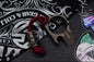 4T5 DESIGN “Bloodline” Titanium Blue Ano w/ Rare Poison Bead & Handkerchief