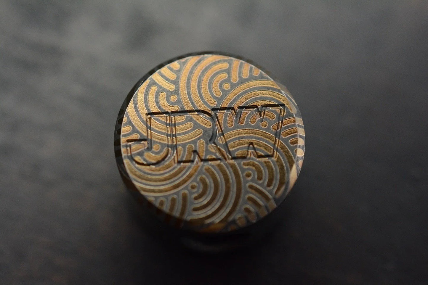 NEW JRW x UrbanEDC Chaos Seigahai Curator Blackened Stainless Steel Bead