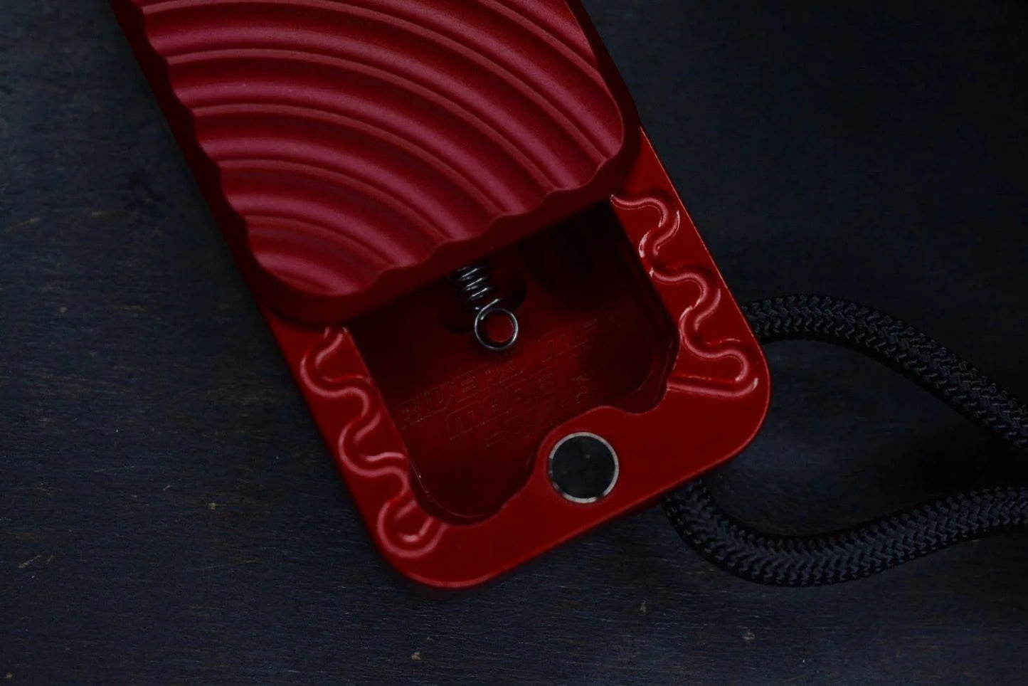NEW RIVERY MFG x Cad Lab Zero Knife Red Finish OG w/ Rare Poison Bead
