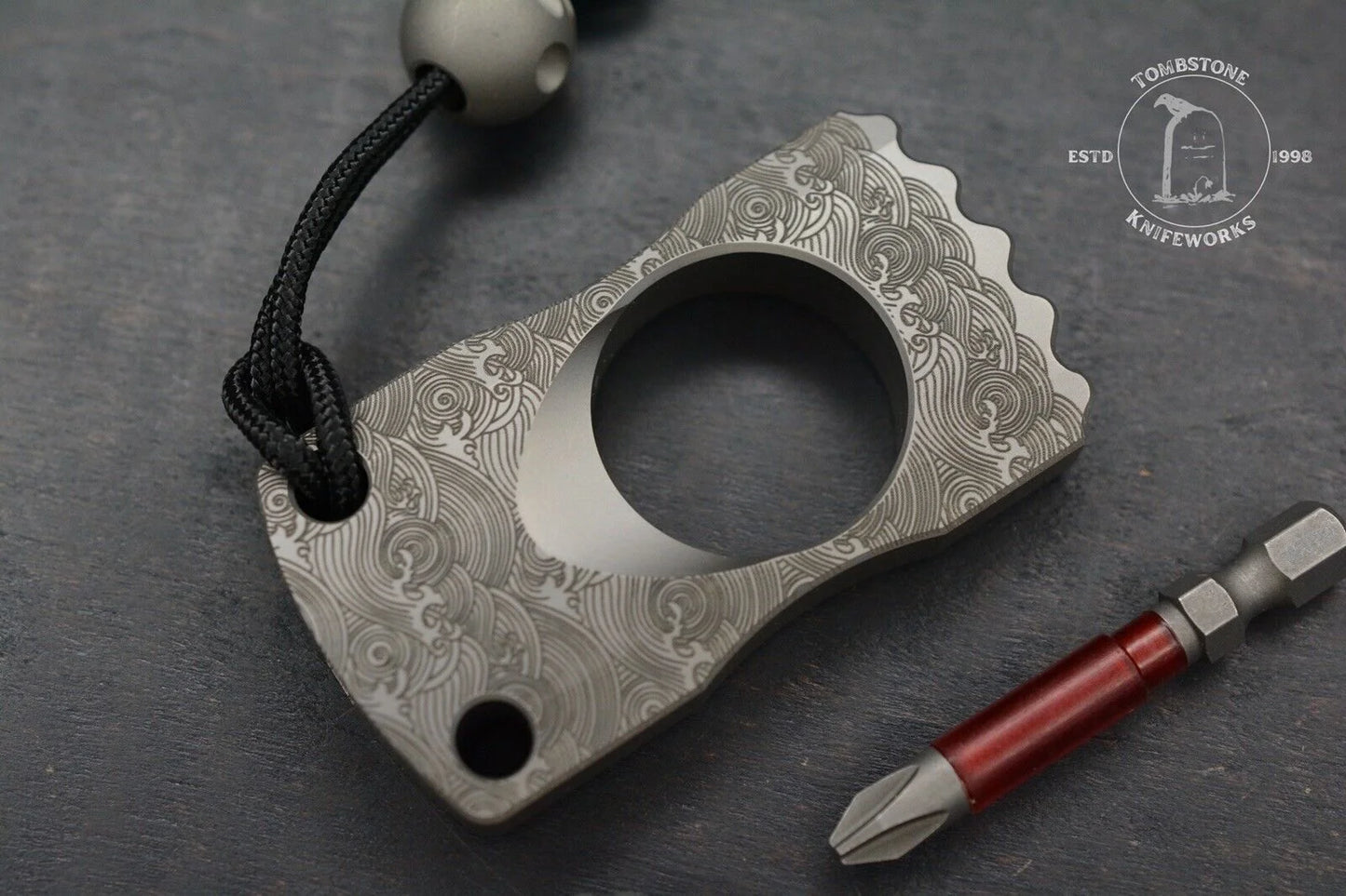 NEW Prometheus Design Werx SPD Ti-Nuck Driver w/Homage Playge Bead & PDW Patch