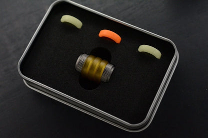 Prometheus Design Werx Ti-GBT Tool & Bead w/Switchable Ornate Ultem Glow Grips
